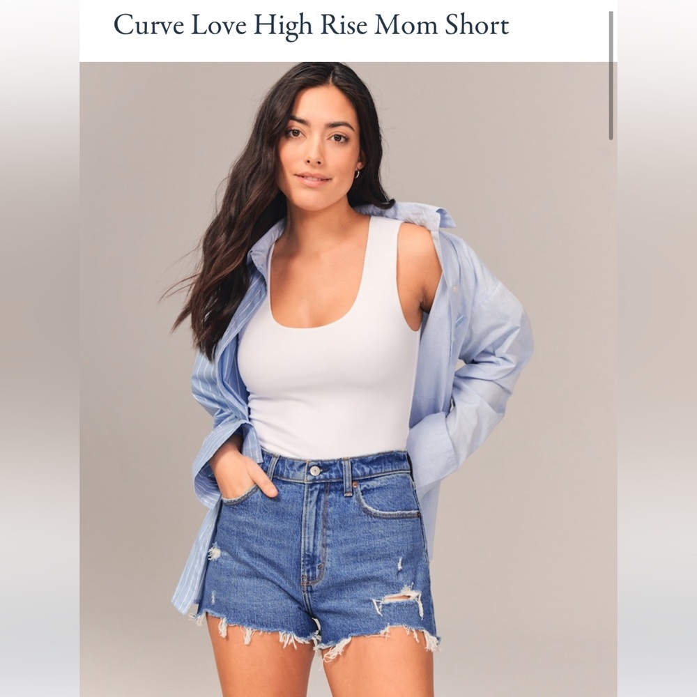 Abercrombie Mom Jean Shorts